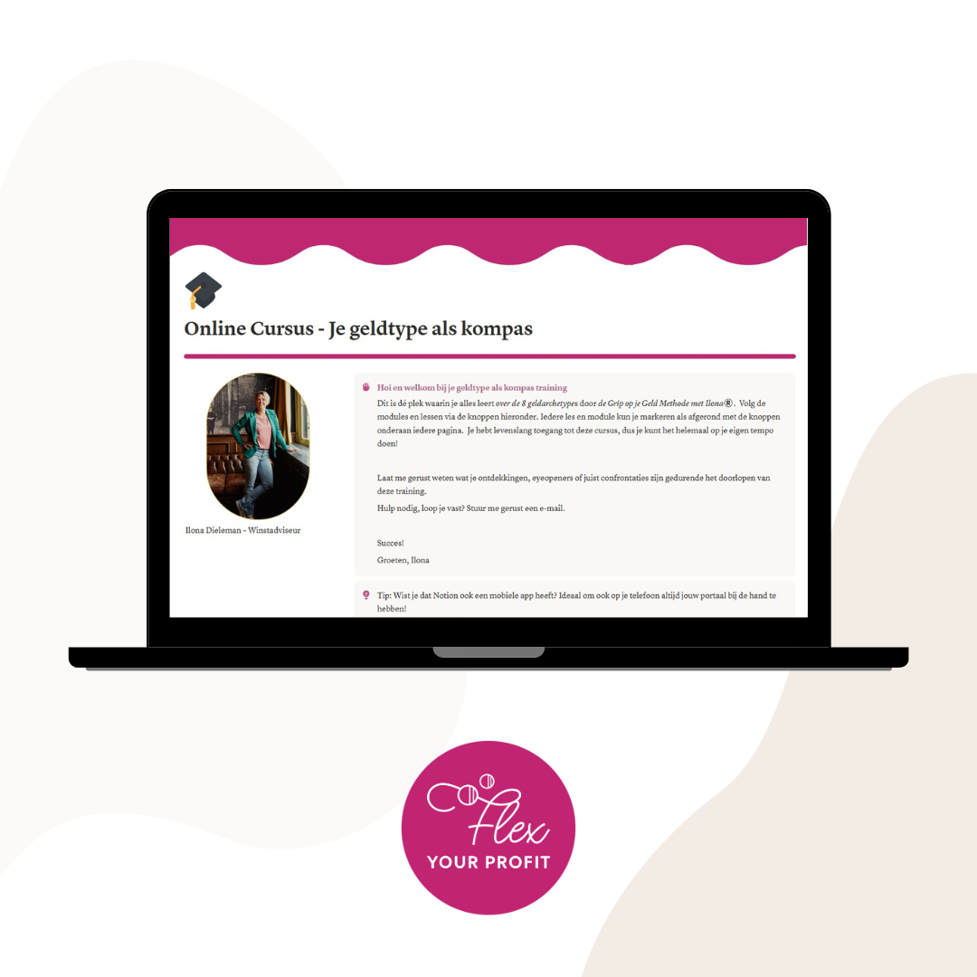 online training: Jouw geldtypes als kompas